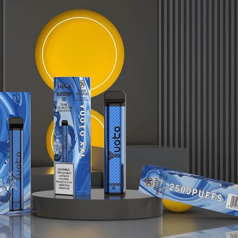 Yuoto BlueBerry Ice 2500 Puffs XXL Disposable Vape
