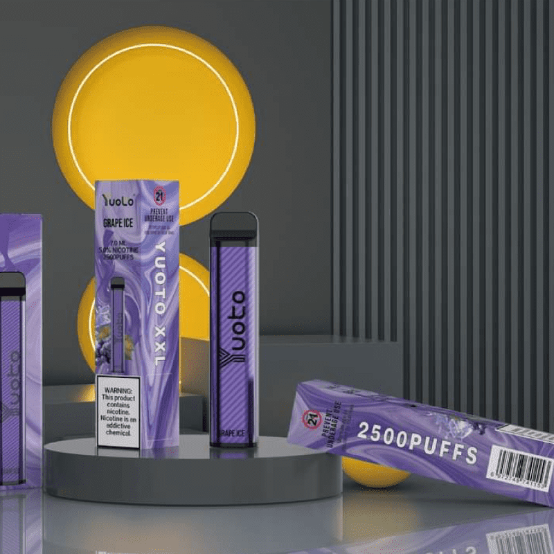 Yuoto Grape Ice 2500 Puffs XXL Disposable Vape Yuoto Grape Ice 2500 Puffs XXL Disposable Vape